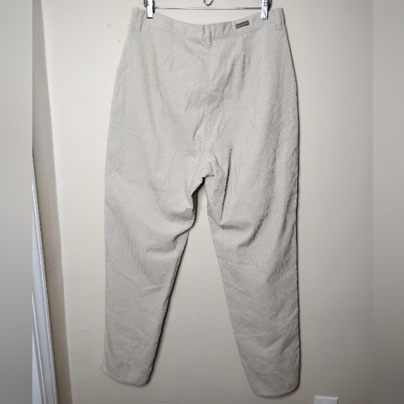Vintage Woolrich Corduroy Pants Womens 16 Tall British Tan High Rise Straight - Picture 4 of 8